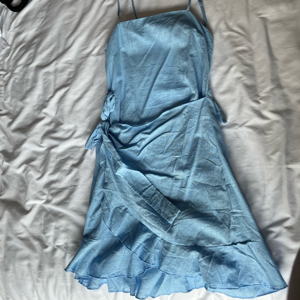 Light blue Bow tie dress!